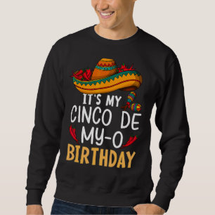 Moletom É Cinco de Mayo Aniversário para Mens Mulheres 5 D