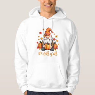 Moletom É Dia das Vossas Gnomas Pumpkin no outono