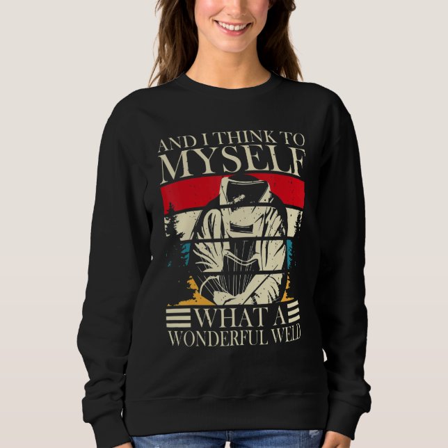 Moletom E Eu Penso Comigo Mesmo Que Solda Maravilhosa Sold (Frente)