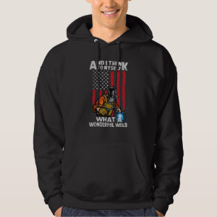 Moletom E Eu Penso Para Mim Mesmo Que Soldadura Maravilhos