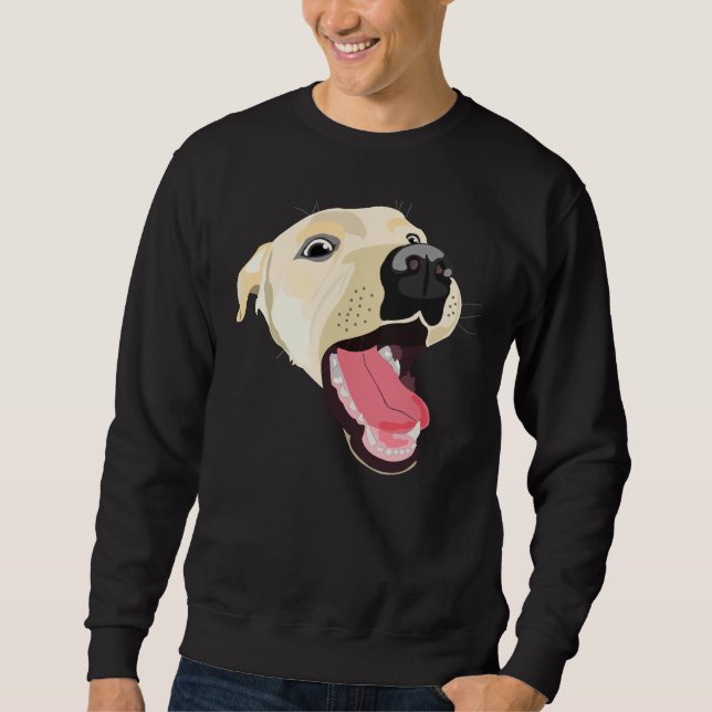Moletom E Feliz Labrador! (Frente)