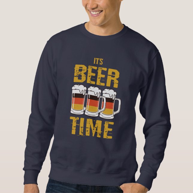 Moletom É hora da cerveja (Frente)