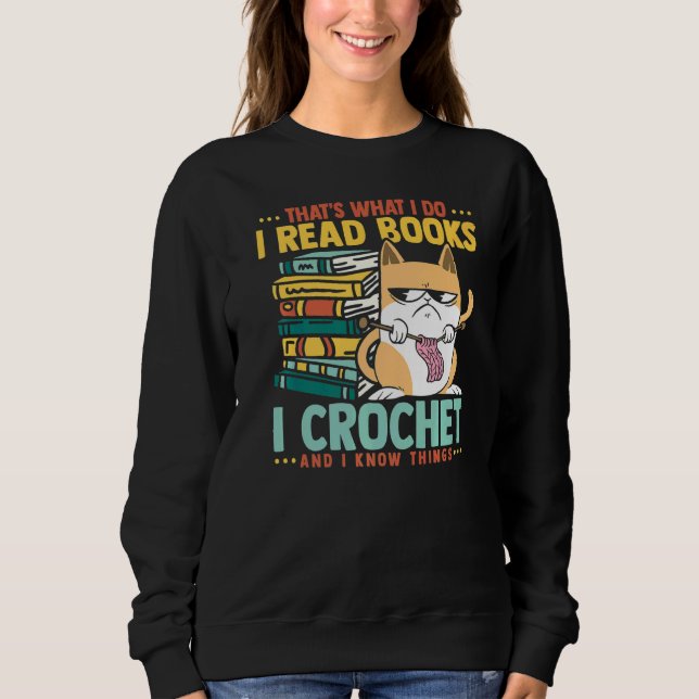Moletom É isso que eu leio livros que eu faço e sei que (Frente)
