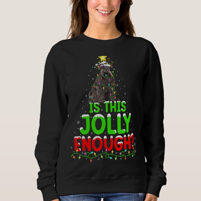 Moletom É Jolly O Suficiente Cão De Schnauzer Miniatura Ch (Frente)