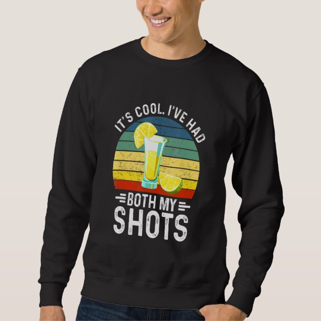 Moletom É Legal Eu Ter Meus Sapatos Engraçados Tequila (Frente)