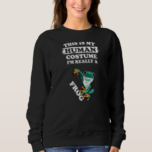 Moletom É minha fantasia humana que eu sou realmente a fav