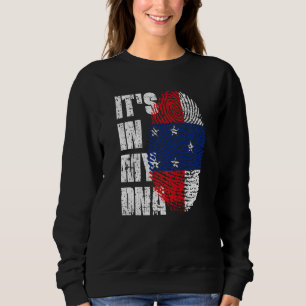 Moletom É no meu DNA Antilhas Holandesas Bandeira Dutch