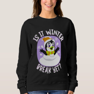 Moletom É o WINTER Break Ainda desfrute do frio com