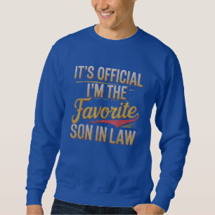Moletom É oficial, sou o genro favorito