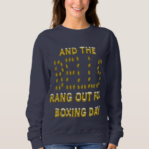 Moletom E Os Sinos Soaram Para O Natal Do Boxing Day
