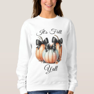 Moletom É outono Y'all: Pastel Pumpkins