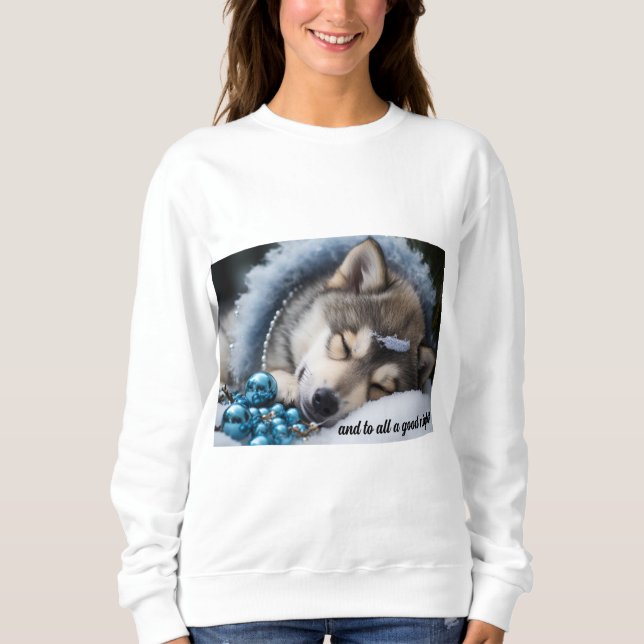 Moletom E para uma boa noite (Frente)