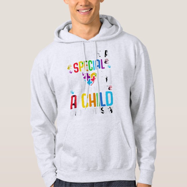 Moletom É Preciso Uma Mãe Especial Para Ouvir O Que Uma Cr (Frente)