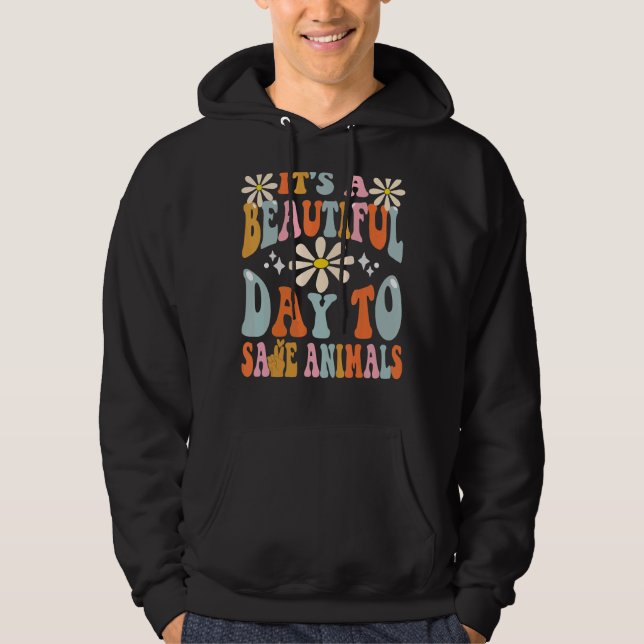 Moletom É Um Belo Dia Para Salvá-Los, Anim De Groovy (Frente)
