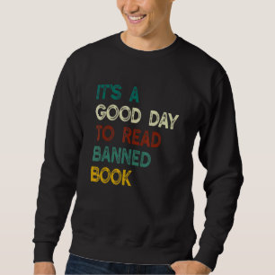 Moletom É um bom dia ler a biblioteca de livros
