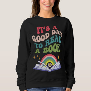 Moletom É Um Bom Dia Para Ler Uma Biblioteca De Livros Len