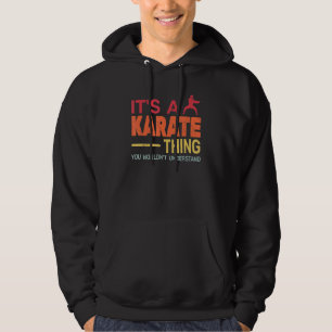 Moletom É um karatê de coisas, treinamento de karatê para
