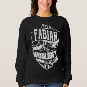 Moletom É um presente FABIANO