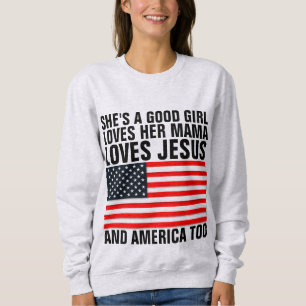 Moletom É UMA BOA GAROTA, T-Shirts Cristãs