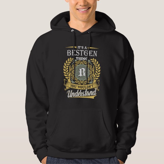 Moletom É uma Coisa Bestgen que Você Não Pode Entender (Frente)