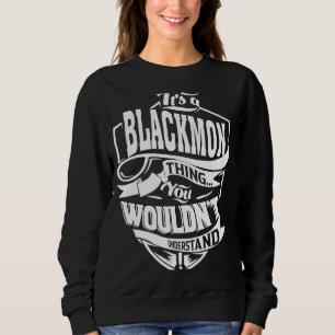 Moletom É uma coisa BLACKMON