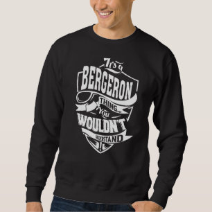 Moletom É uma coisa de Bergeron