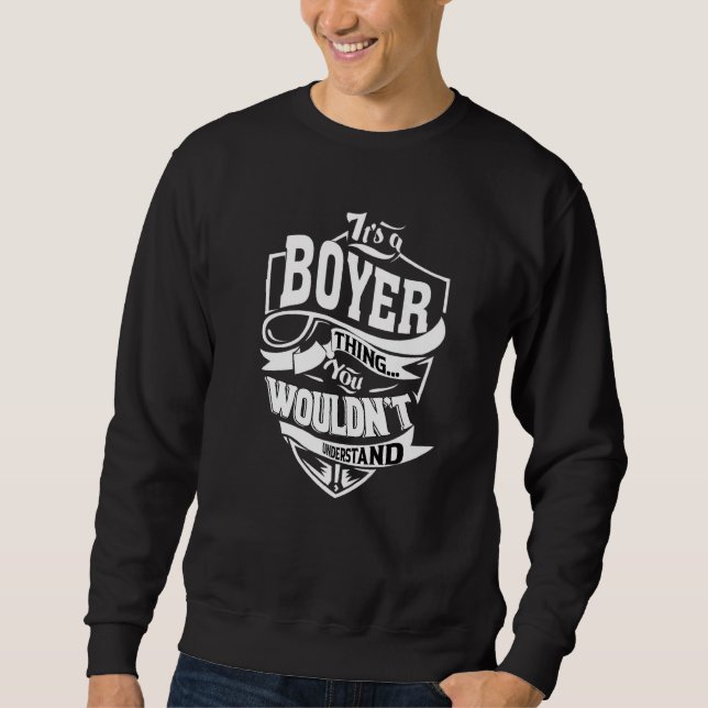 Moletom É Uma Coisa de Boyer (Frente)