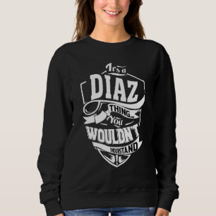 Moletom É uma coisa de Diaz