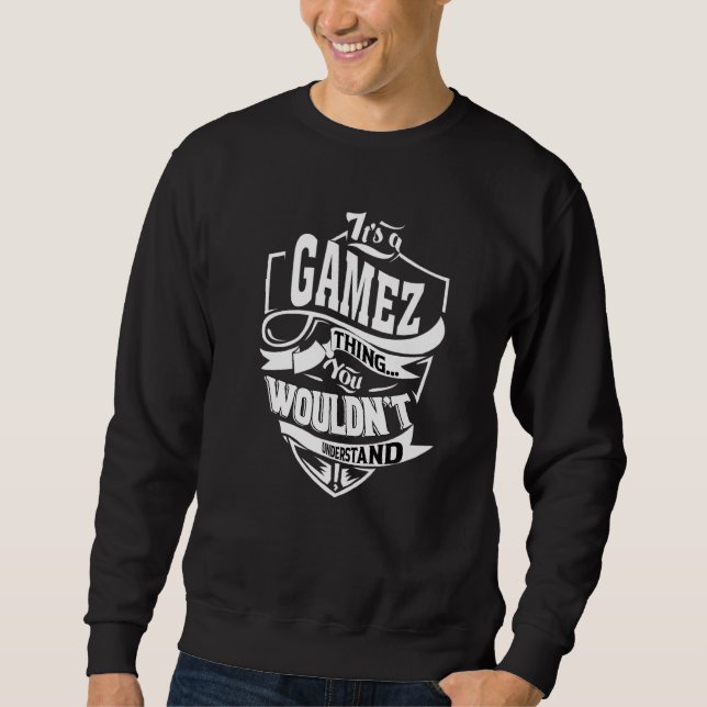 Moletom É uma coisa de Gamez (Frente)