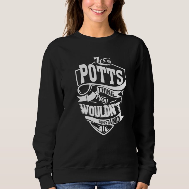 Moletom É Uma Coisa de Potts (Frente)