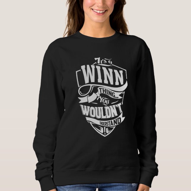 Moletom É uma coisa de Winn (Frente)