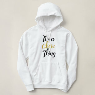 Moletom É uma coisa do coro - Hoodie