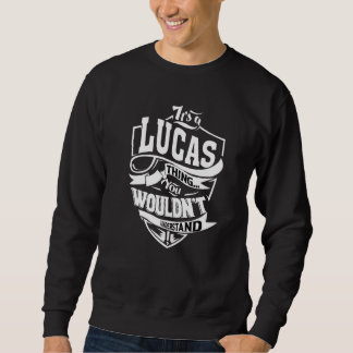 Moletom É uma coisa do Lucas