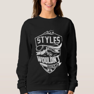 Moletom É uma coisa do STYLES que você não entenderia