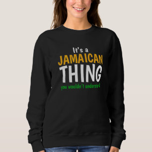 Moletom É uma coisa jamaicana que você não está bem Rasta