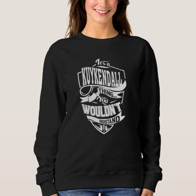 Moletom É uma coisa KUYKENDALL (Frente)