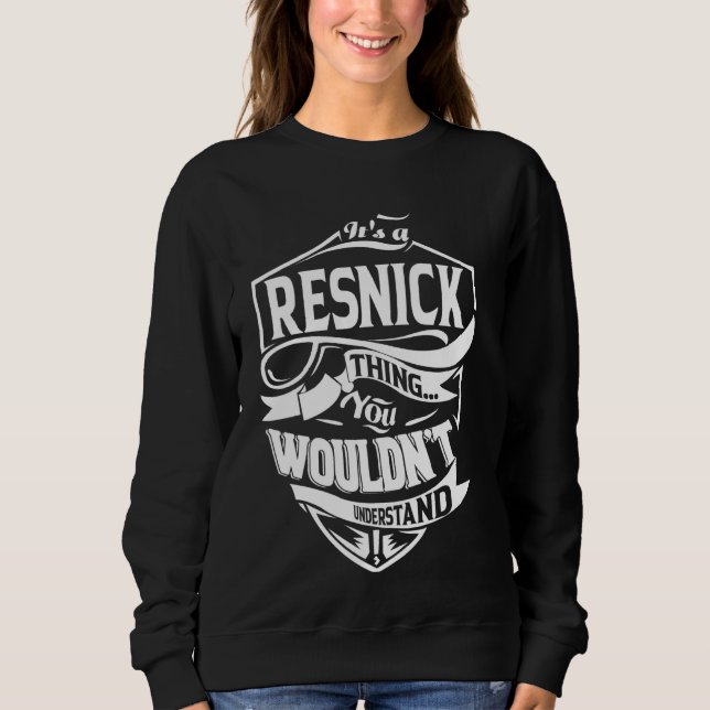 Moletom É uma coisa RESNICK Dons (Frente)