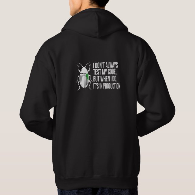 Moletom É uma Funcionalidade Camisola Divertida de Program (Verso)