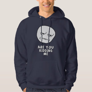 Moletom É você que caçoa me?! Camisola de MEME