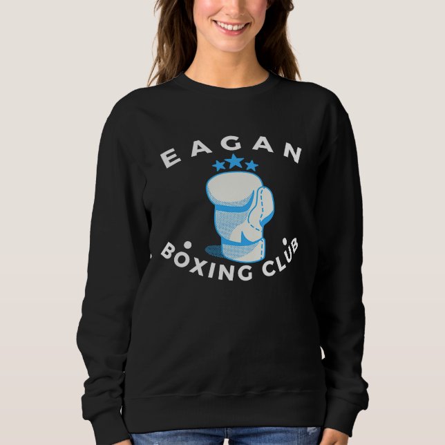 Moletom Eagan Boxing Club vintage angustiado Boxer (Frente)