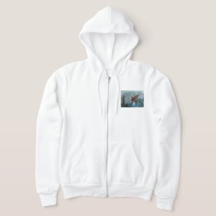 Moletom Eagle Art Cheio-Zip Hoodie