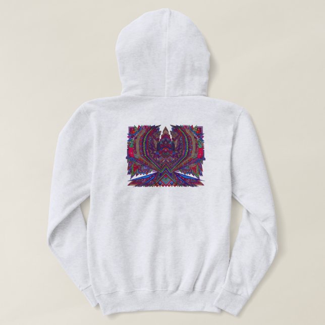 Moletom Eagle design women's sweatshirt (Verso do Design)