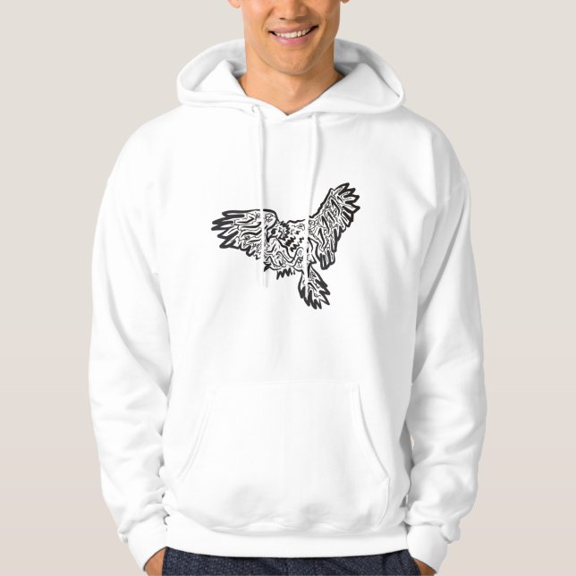 Moletom "Eagle Scratch" Hoodie (Frente)
