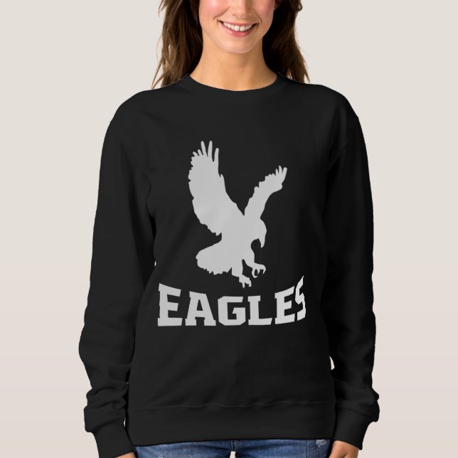Moletom Eagles Flying Bird Inspiration Design 1 (Frente)