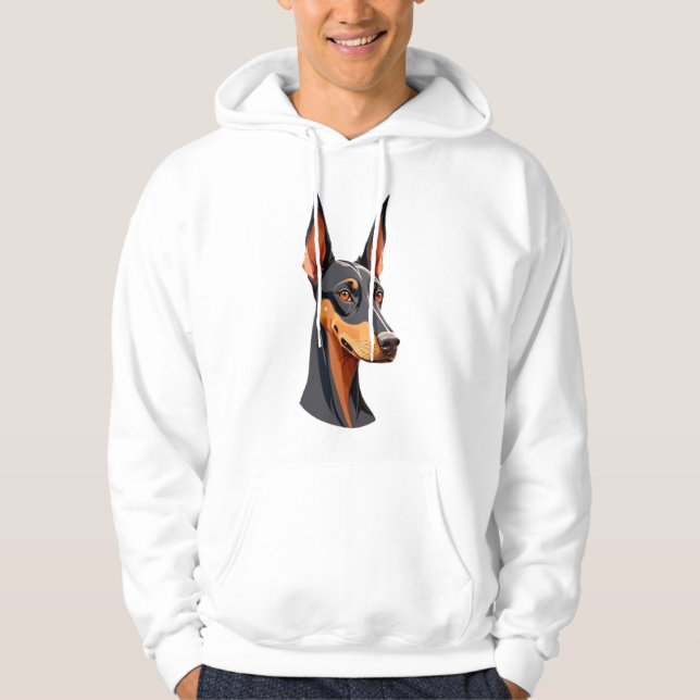 Moletom Ear Doberman Natural (Frente)