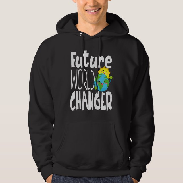 Moletom Earth Day Future World Changer Environmentalist  1 (Frente)