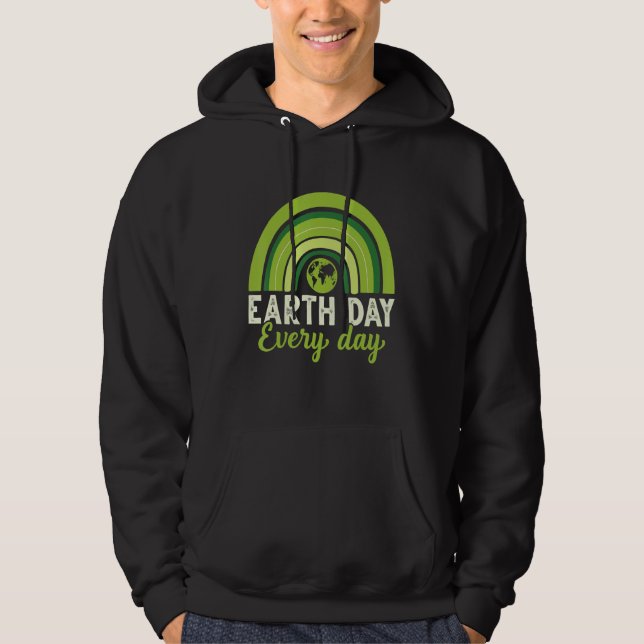 Moletom Earth Day  Save Our Home Plant More Trees Go Plane (Frente)