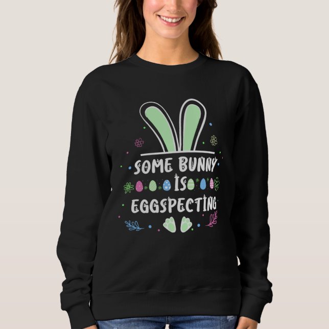 Moletom Easter Bunny is Egg Specting Easter Bunny future P (Frente)