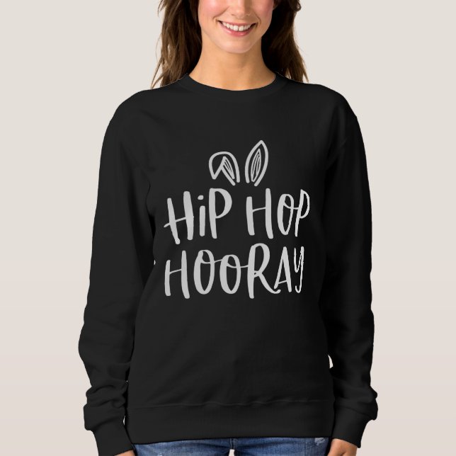 Moletom Easter Pregnancy Announcemen for Men Hip Hop Hoora (Frente)
