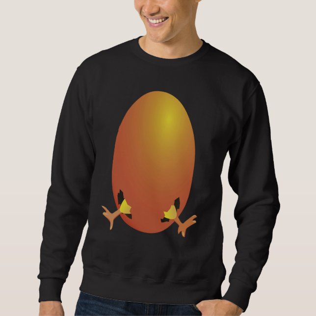 MOLETOM EASTER TEE EASTER EGG CHICK GOLDEN EGG CHICKEN FEE (Frente)